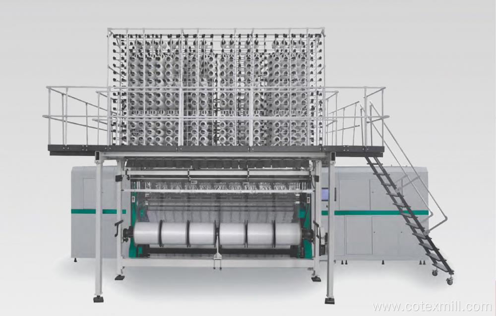 Warp knitting machine for curtain