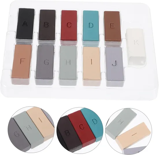 Repair Materials and Tools: Furniture Sink Fragments, Filler Rods, Wax Blocks, Chip Fillers, Putty for Ceramic Tiles, Almond-Strengthened Hard Wax, and Wooden Floors