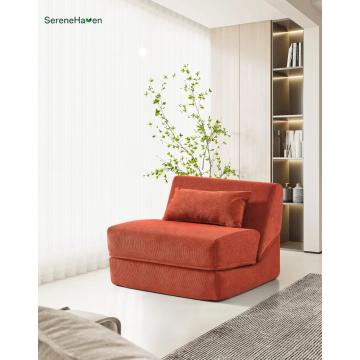 आधुनिक लिविंग रूम के लिए स्टाइलिश फोल्डेबल सोफा