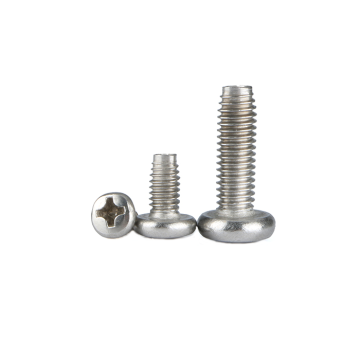 Stainless Steel Triangular Thread Lock Screws with Button Pan Truss Head