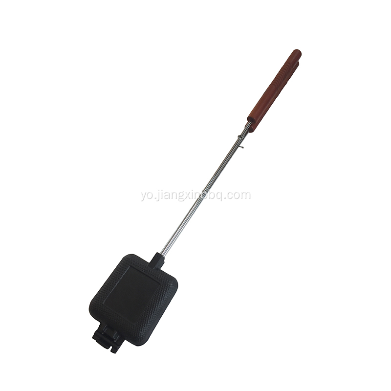 Cast Port Square Pie Grill Ẹlẹ-Sandwich Ẹlẹda