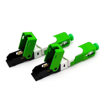 SC Connector SC APC Fast Connector ESC 250D Fiber Optic Quick Connector for Drop Cable