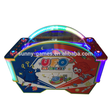 Kids mini game machines UFO ice hockey