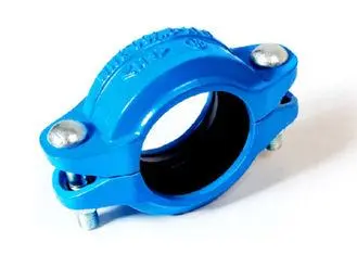 Ductile iron flexible couplings for victaulic grooved pipin