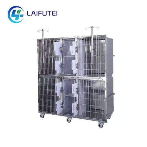 High-Grade Luxury Cat Cage for Veterinary Hospitals