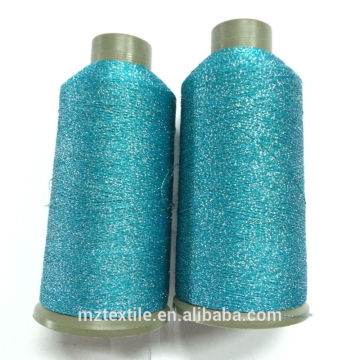 LIGHT BLUE COMPOSITE YARN COLORS METALLIC EMBROIDERY THREAD