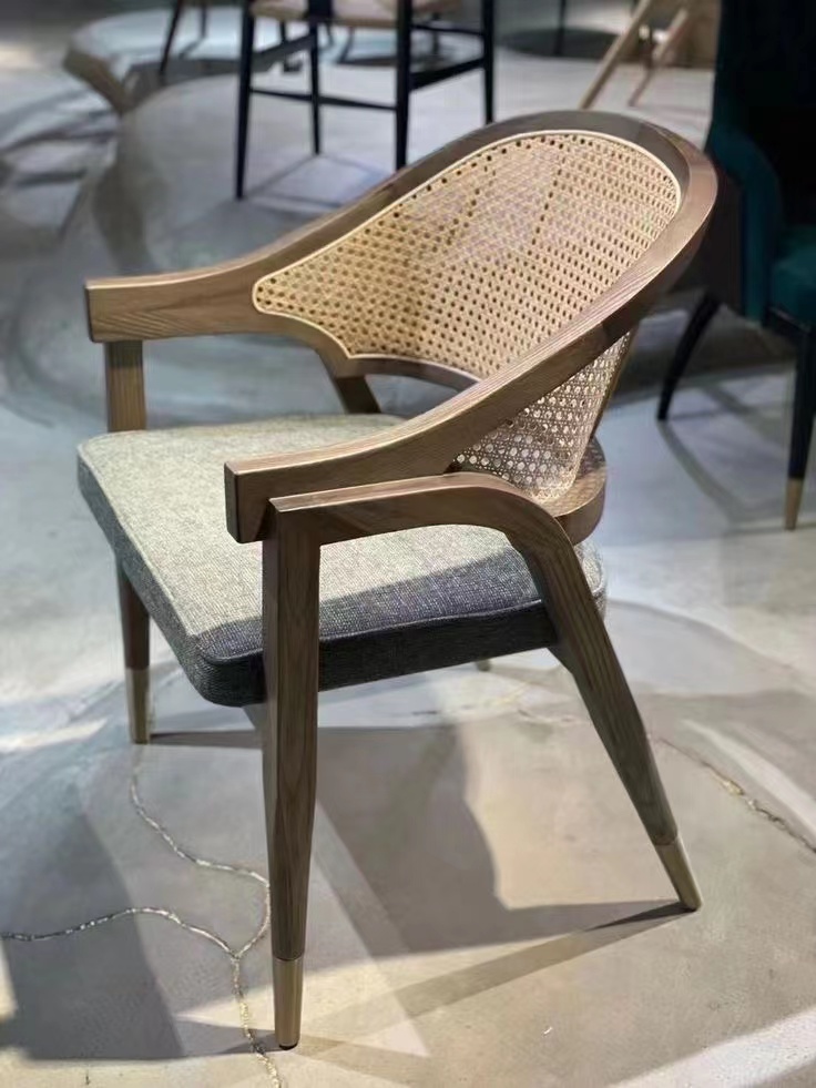 Restaurant Dining Room Wooden Furniture Table Chairs Set Dining Chairs Modern