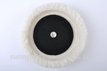 7" Single Side Wool buffing Pad/Fit for 6.5"-6.8" backing pads 45080-11