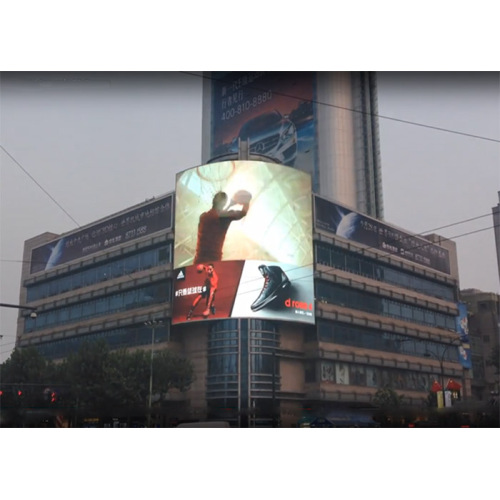 Full Color Outdoor Curved LED Display