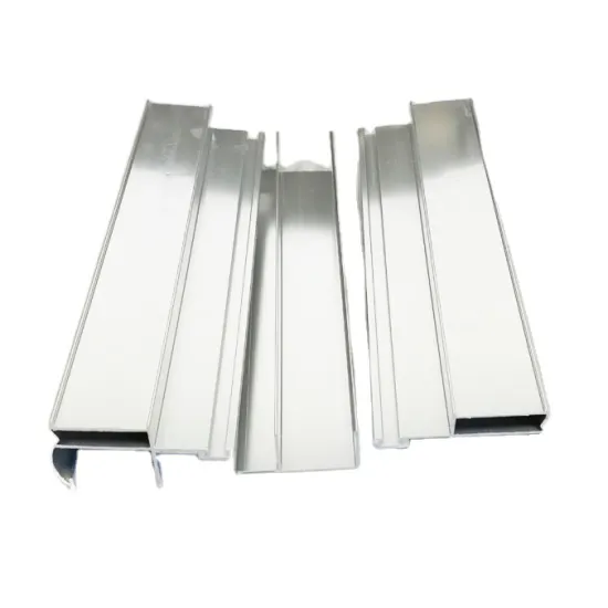 Shower Room Door Mirror Polishd Aluminum Alloy Profiles