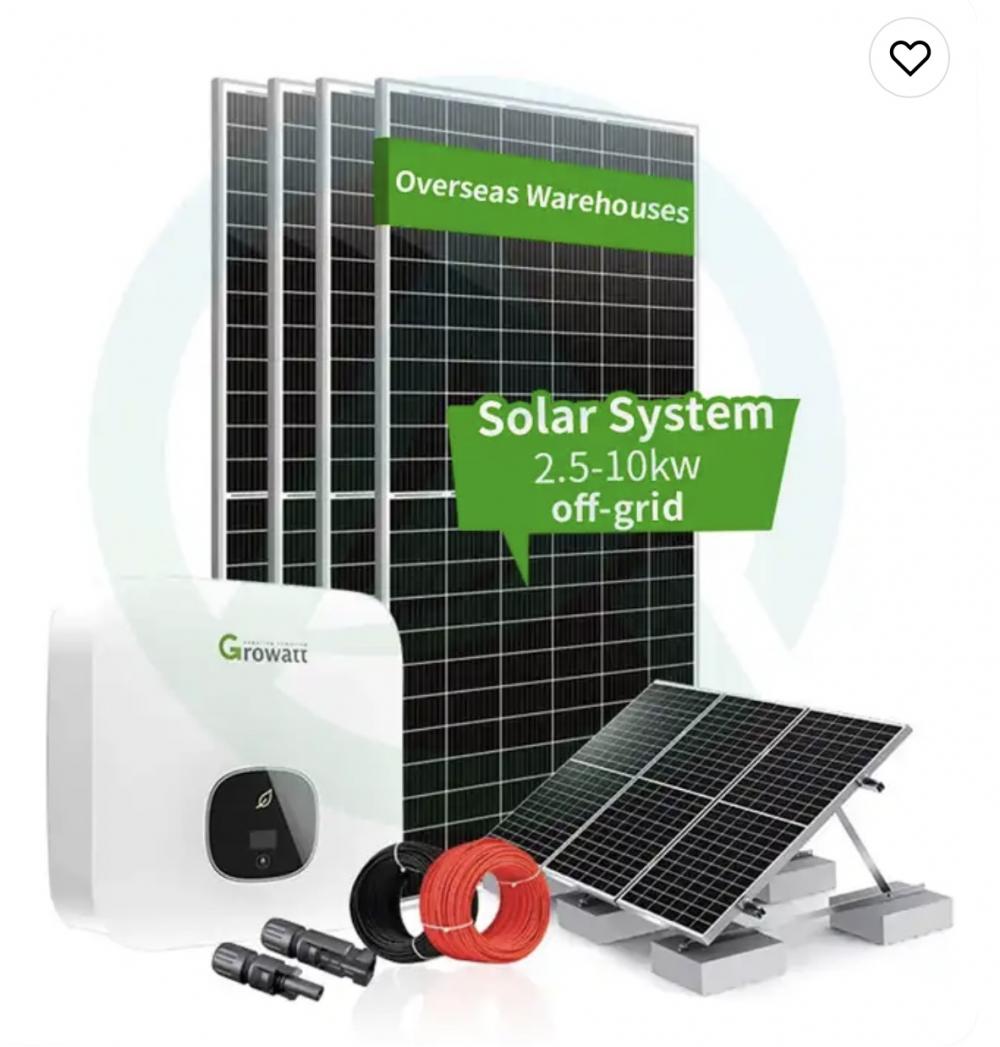 Système solaire Hybrid Photovoltaic Hybrid 10KW