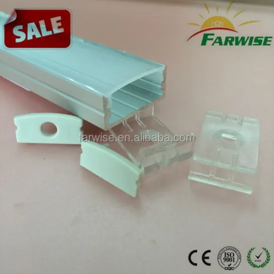 customized PC aluminum extrusion LED light Tube Components