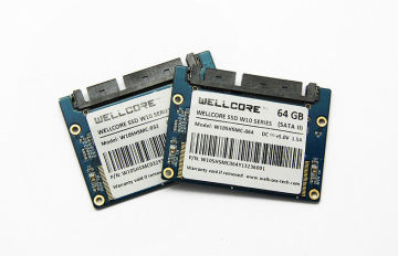 Shockproof 64gb Solid State Drive , Half Slim Sata Ssd For Embedded System