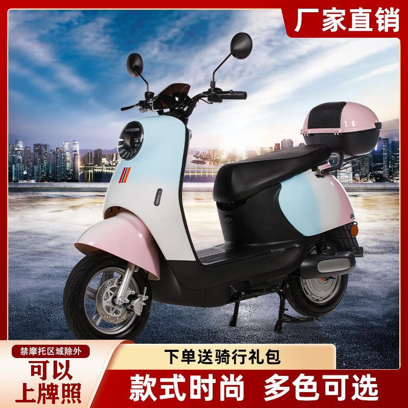2025 Small Tortoise Electric Bike 60V Standard Adult Motorcycle
