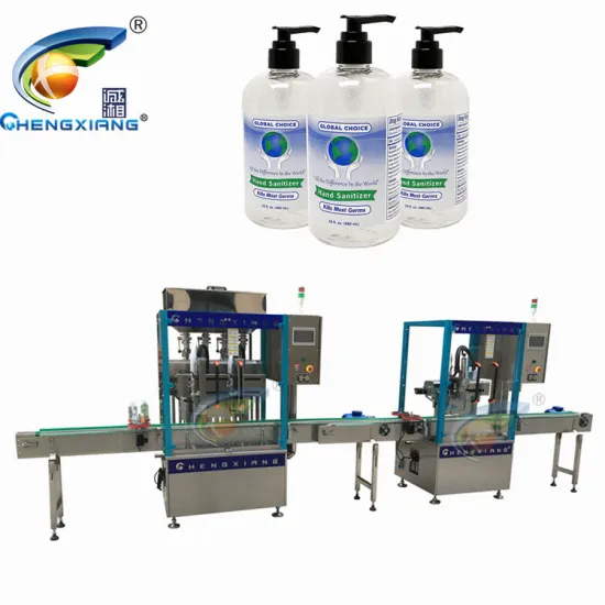 Factory Price Automatic Hand Sanitizer Bottle Filling Machine