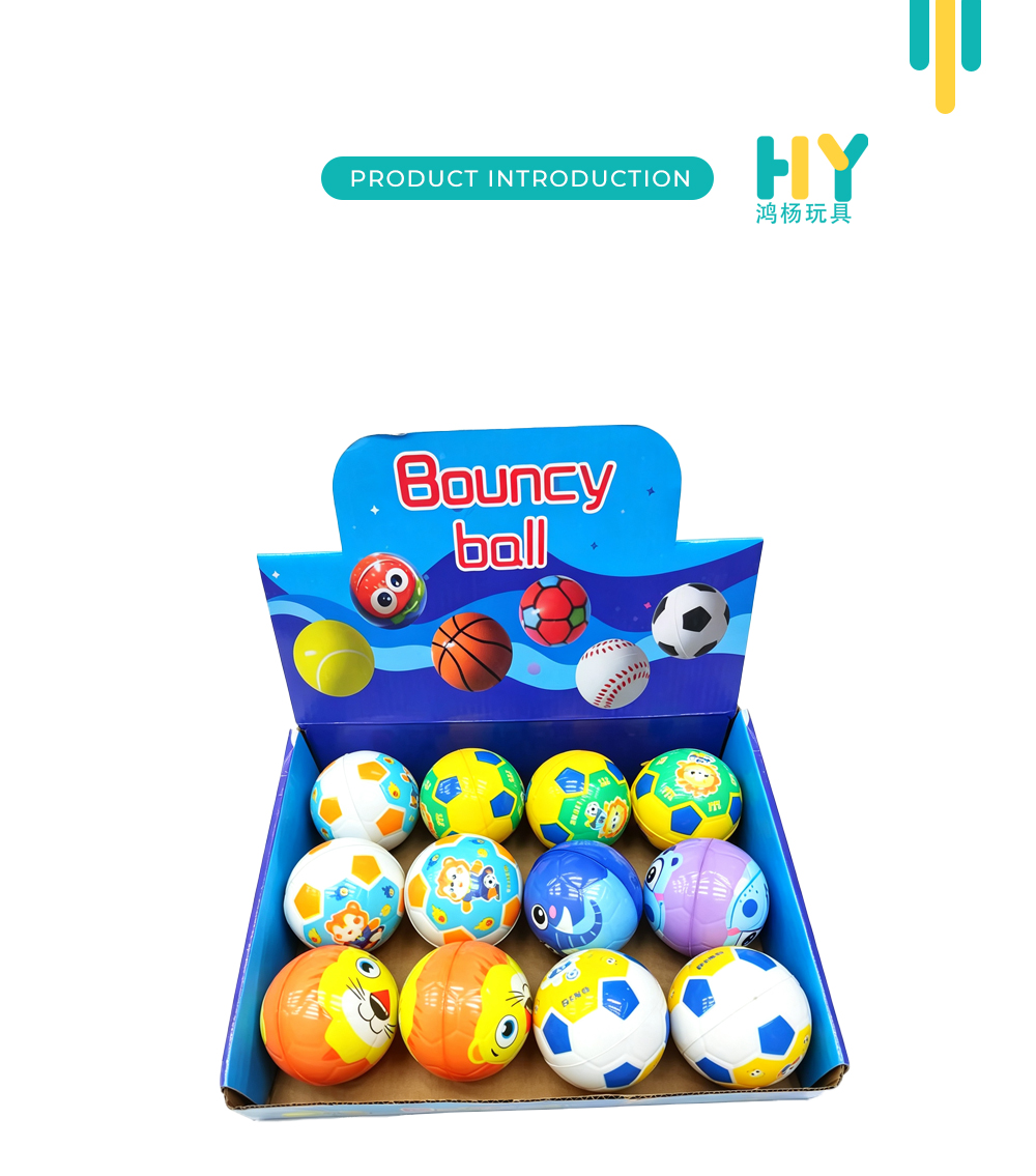 Boys Girls PU Sports High Bounce Balls X