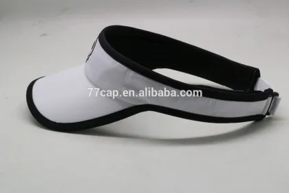 Brand White Hat Sport Sun Visor Cap