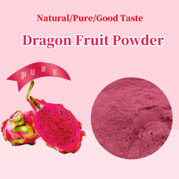 Poudre de jus de fruits de dragon rose rouge rose rouge