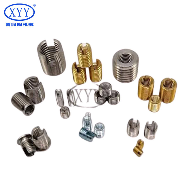 Stainless Steel M2 Self-Tapping Slotted  Screw Zinc Material Threaded Insert
