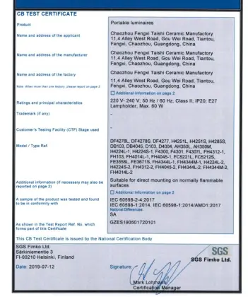 Ceramic Modern Lamp Table Lamp