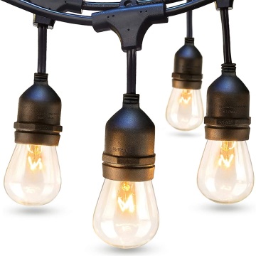 Commercial Grade Weatherproof Outdoor String Lights - 5m/10m/15m/20m Vintage Edison Bulbs