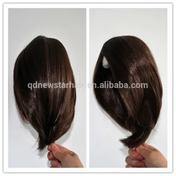 Fashion Style Fake Hair Doll Wigs, Wholesale Price Brown Color American Style Wigs