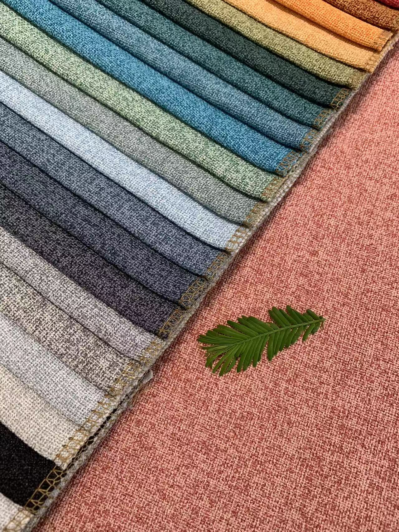 Linen Look Upholstery Fabric