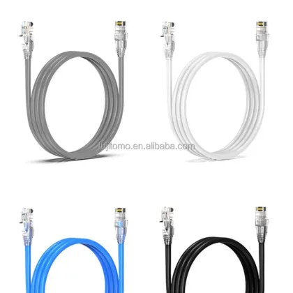 High Quality Cat6A Patch Cord - Customizable Lengths 0.5M to 10M UPT SFTP LAN Cable
