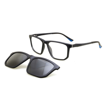 Magnetic Polarized Clip-On Sunglasses for Myopia Glasses Men Women Eyewear