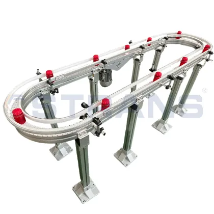 High Wear Resistance Flexible Chain Conveyor Belt for Cosmetics Industry