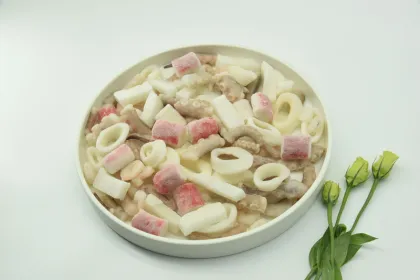 Healthy Food Frozen Mixed Seafood 1 Lb Bag