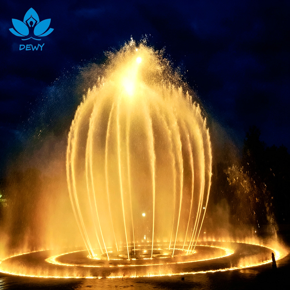 dry dancing fountain