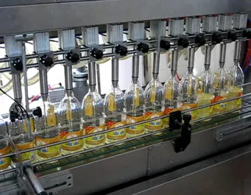 Cooking oil filling machine