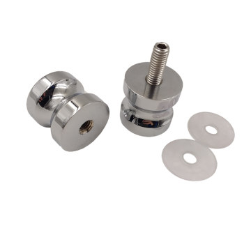 Chrome Plated Round Door Knob for Shower Room and Bathroom Glass Doors
