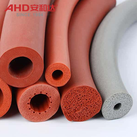 Silicone foam rods