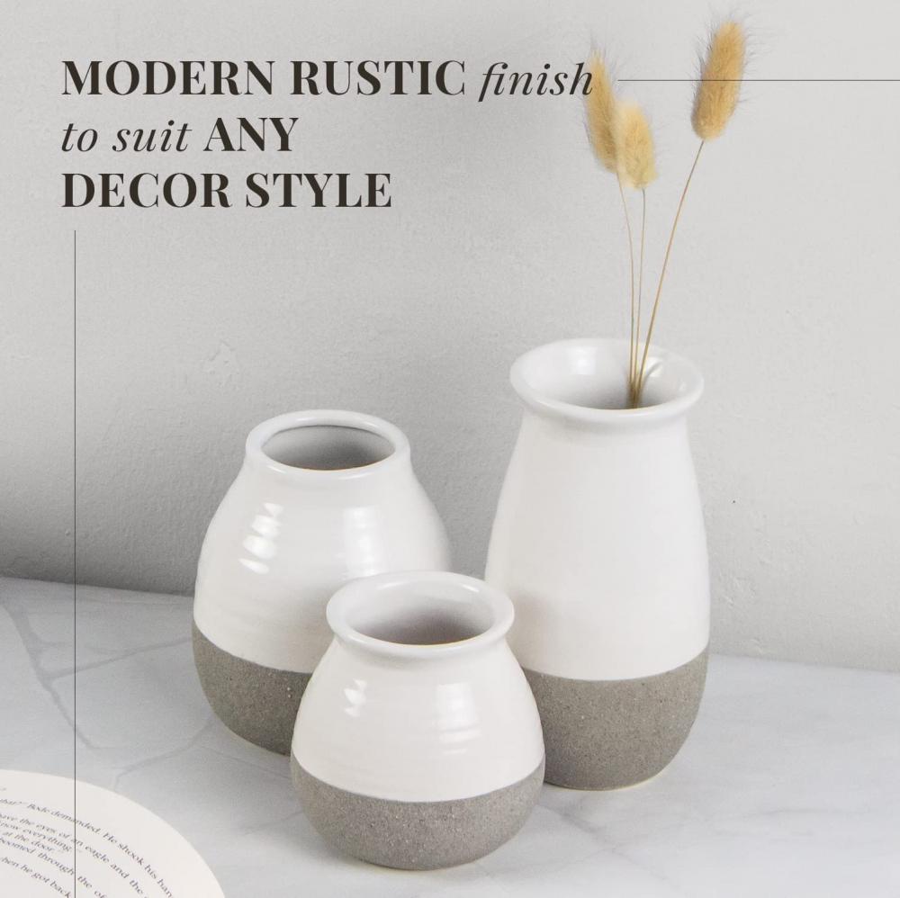 Rustieke Home Decor -vazen ​​voor bloemen