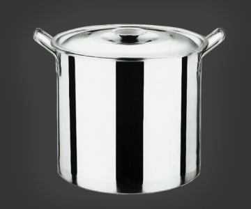 Tall Straight Shaped Non Magnetic Stainless Steel Bucket