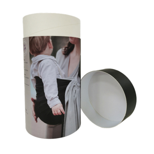 paper tube round cylinder box with insert holder