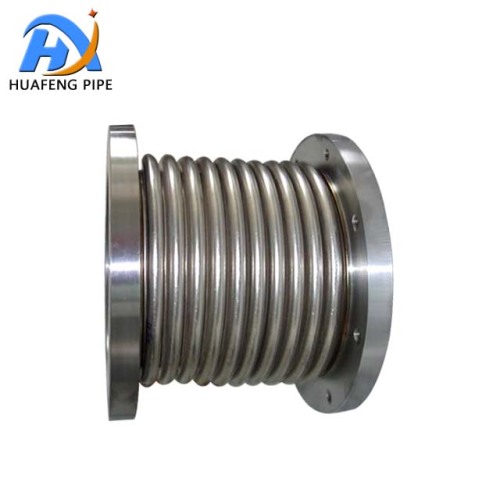 Stainless Steel Corrugated Braided Hose with Flanges