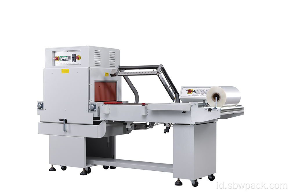 Manual L Bar Combo Sealer dan Shrink Machine