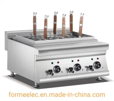 Desktop Gas Pasta Cooker Gas Cooking Noodles Machine Countertop Gas Pasta Cooker