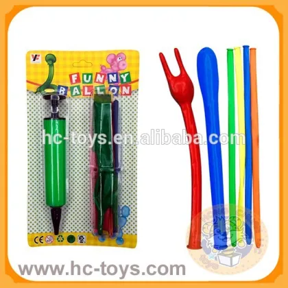 Balloon by handheld inflator,small balloons,plastic balloons