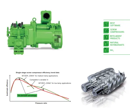 Bitzer screw compressor units