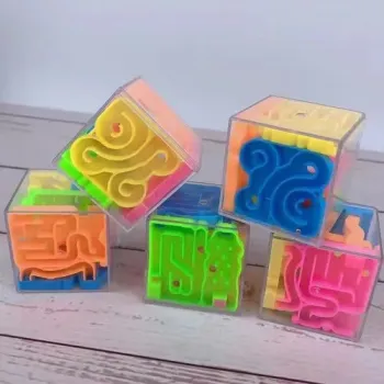 Maze balls of children