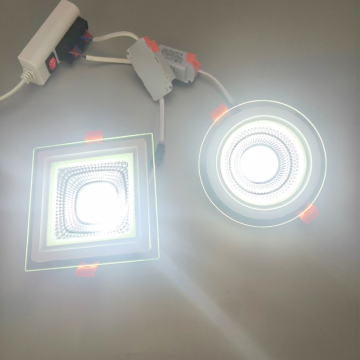 New Arrival Two Colors Optional Recessed LED Downlight - 5w to 25w