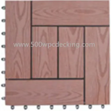 2015 Newest Eco-friendly WPC DIY Flooring For Outdoor Garden