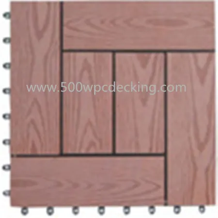 2015 Newest Eco-friendly WPC DIY Flooring For Outdoor Garden