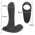 Strapon Penis Stretcher Enlargement Cockring Vibrator Sex Toys For Couple Two Erotic Tools Machine Intimate Intimate Goods Shop