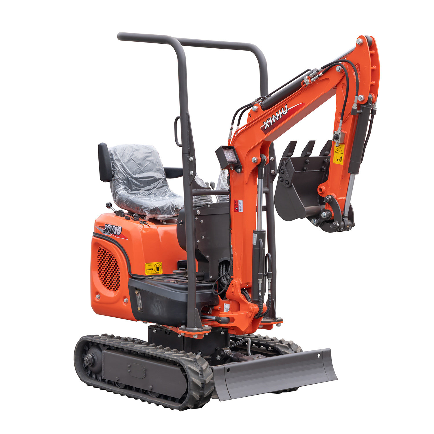 Mini Ton Mini Escavatore 1 Ton Xn10-8 Xiniu Excavator, kualitas tinggi Mini ...