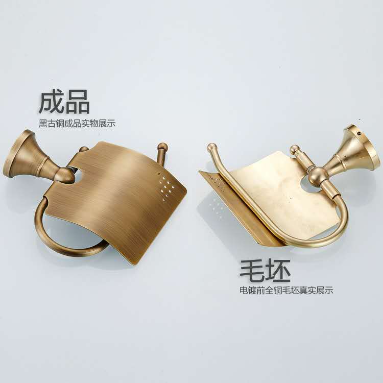 욕실 펜던트 하드웨어 청동 화장실 황동 롤 홀더 롤러 종이 타월 홀더 화장지 홀더